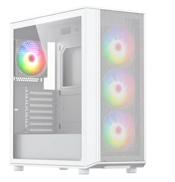 CASE RAIDMAX X606 WHITE ARGB